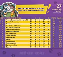 Превью к фотоальбому КИНО, МУЛЬТФИЛЬМЫ, СЕРИАЛЫ [ЛОТО. LITE. C НОВОГОДНИМИ ТУРАМИ] #1 (27.12.2025) 16:00 Beer Harbor